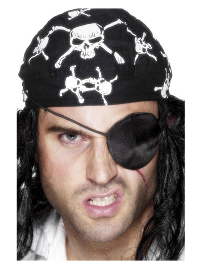 Deluxe Pirate Eyepatch, Black