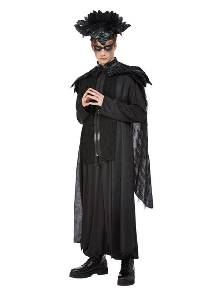 Deluxe Raven King Costume, Black