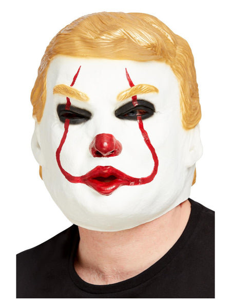 Clown President Overhead Mask, Latex