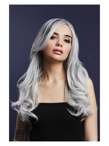 Fever Khloe Wig, True Blend, Ice Silver