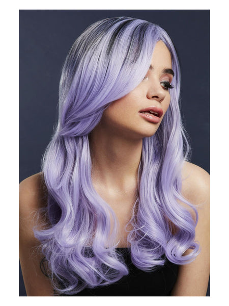 Fever Khloe Wig, True Blend, Lilac