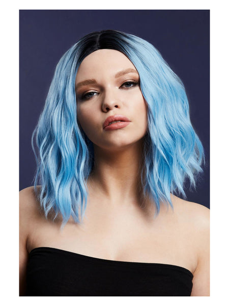 Fever Cara Wig, Two Toned Blend, Baby Blue