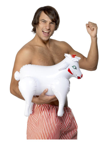 Inflatable Sheep, Bonking Baa Baa, White
