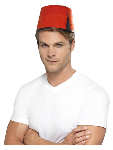 Fez Hat, Red