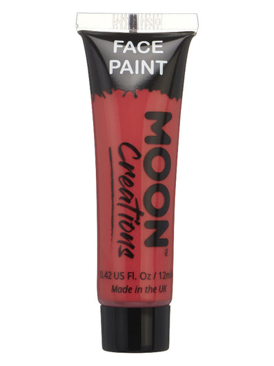 Moon Creations Face & Body Paint, Red