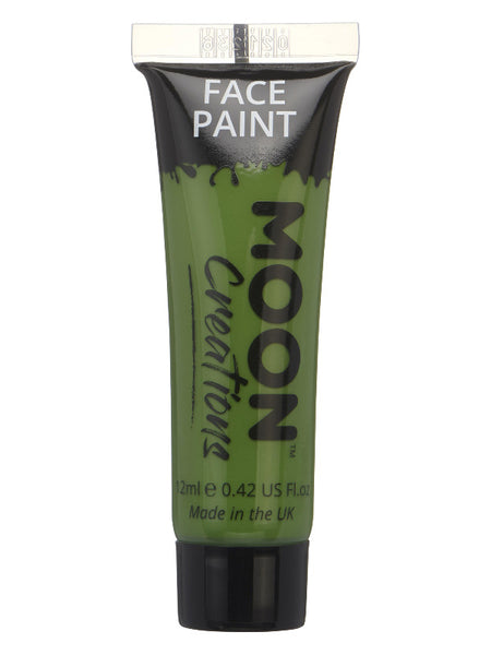 Moon Creations Face & Body Paint, Green