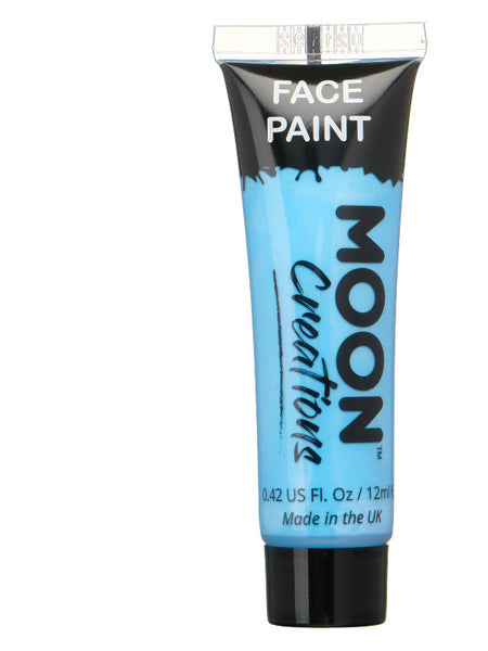 Moon Creations Face & Body Paint, Light Blue