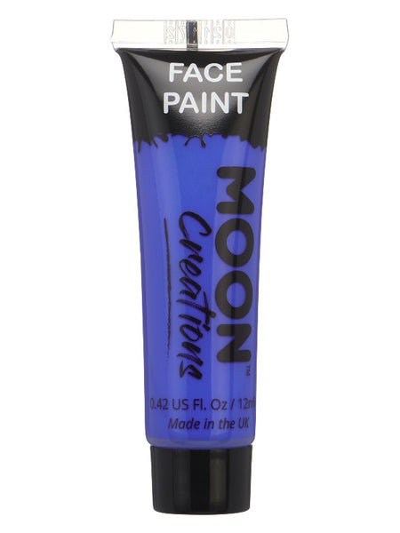 Moon Creations Face & Body Paint, Dark Blue