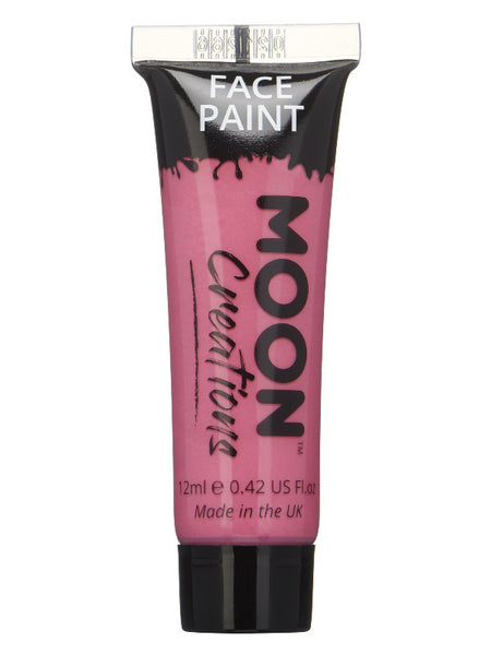 Moon Creations Face & Body Paint, Bright Pink