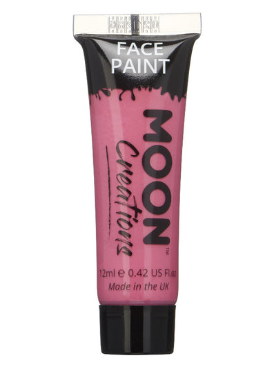 Moon Creations Face & Body Paint, Bright Pink