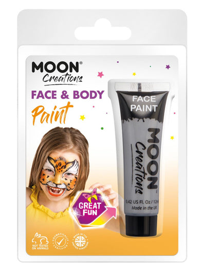 Moon Creations Face & Body Paint, Grey