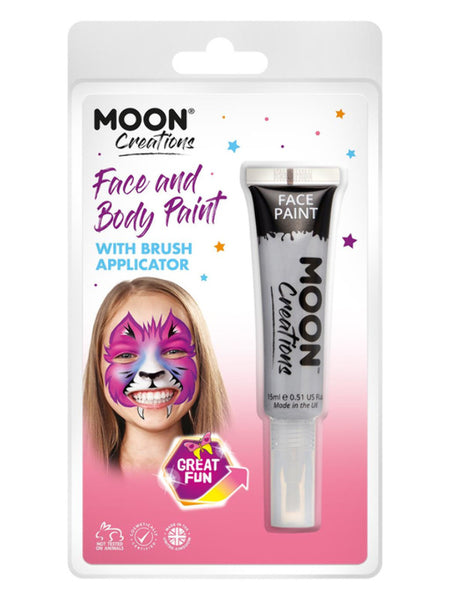 Moon Creations Face & Body Paints, Grey