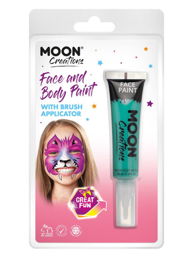 Moon Creations Face & Body Paints, Turquoise