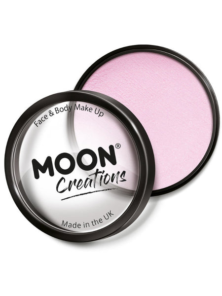 Moon Creations Pro Face Paint Cake Pot, Light Pink