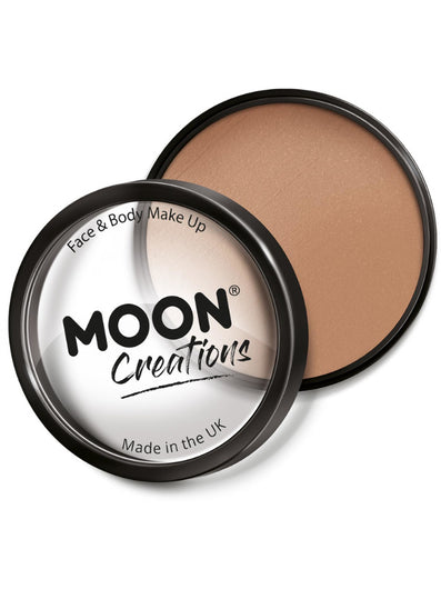 Moon Creations Pro Face Paint Cake Pot, Beige