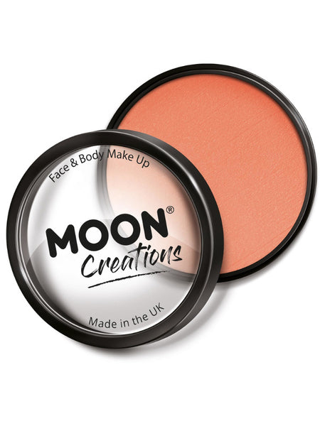 Moon Creations Pro Face Paint Cake Pot, Apricot