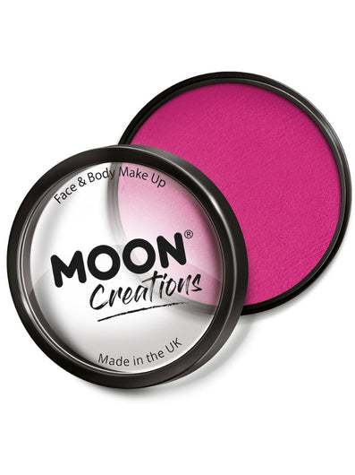 Moon Creations Pro Face Paint Cake Pot, Magenta