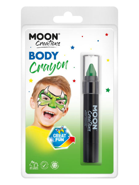 Moon Creations Body Crayons, Green