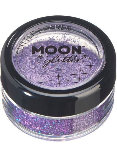 Moon Glitter Holographic Glitter Shakers, Purple