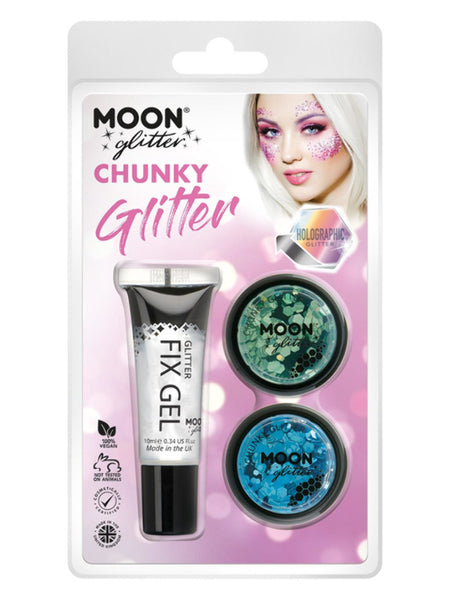 Moon Glitter Holographic Chunky Glitter,