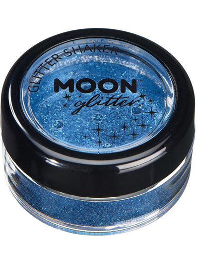 Moon Glitter Classic Fine Glitter Shakers, Blue