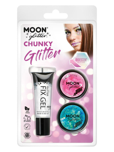 Moon Glitter Iridescent Chunky Glitter,