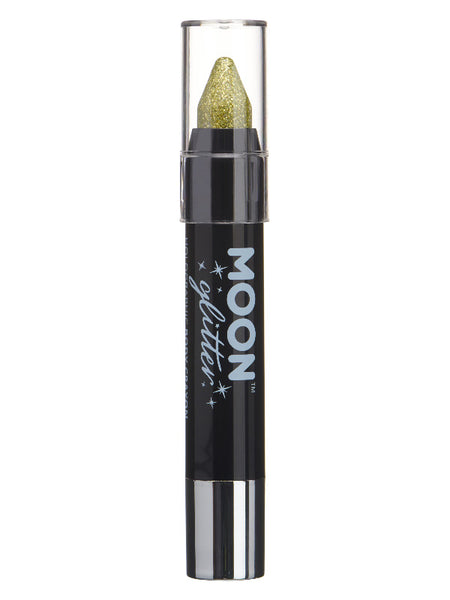 Moon Glitter Holographic Body Crayons, Gold