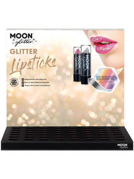 Moon Glitter Holographic Glitter Lipstick,