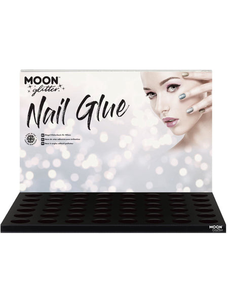 Moon Glitter Nail Glue, Clear