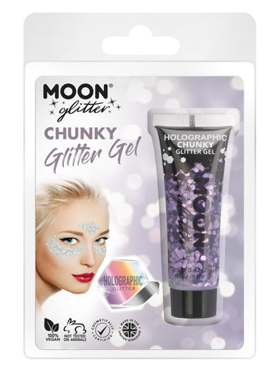 Moon Glitter Holographic Chunky Glitter Gel