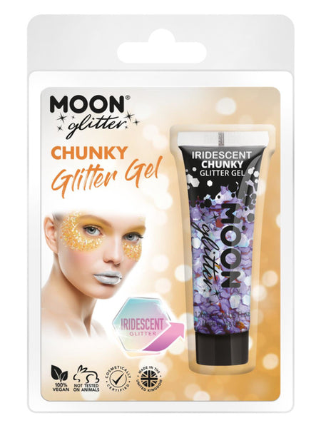 Moon Glitter Iridescent Chunky Glitter Gel