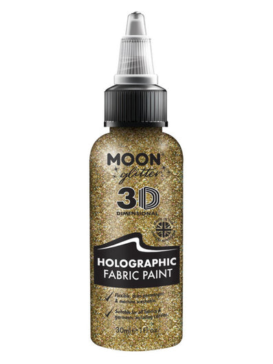 Moon Glitter Holographic Glitter Fabric Paint