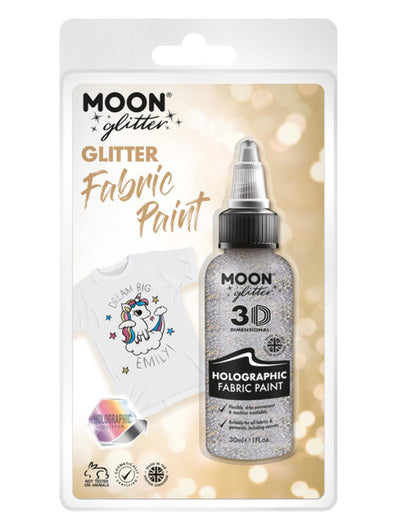 Moon Glitter Holographic Glitter Fabric Paint