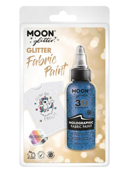 Moon Glitter Holographic Glitter Fabric Paint