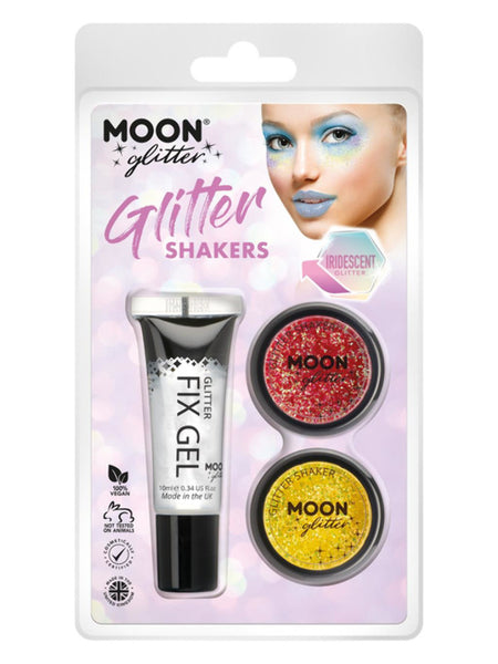 Moon Glitter Iridescent Glitter Shakers,