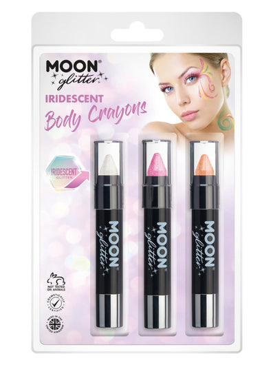 Moon Glitter Iridescent Body Crayons,