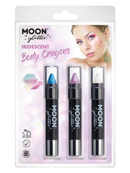 Moon Glitter Iridescent Body Crayons,