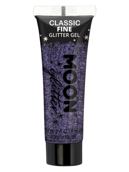 Moon Glitter Classic Fine Glitter Gel, Lavender