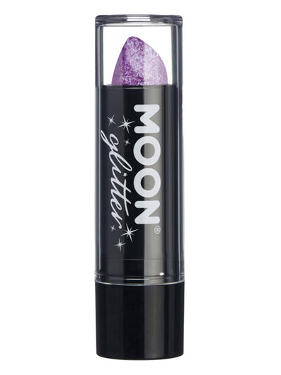 Moon Glitter Iridescent Glitter Lipstick, Purple