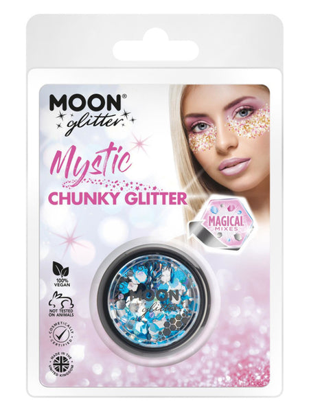 Moon Glitter Mystic Chunky Glitter, Mixed Colours