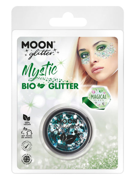 Moon Glitter Mystic Bio Chunky Glitter, Clamshell