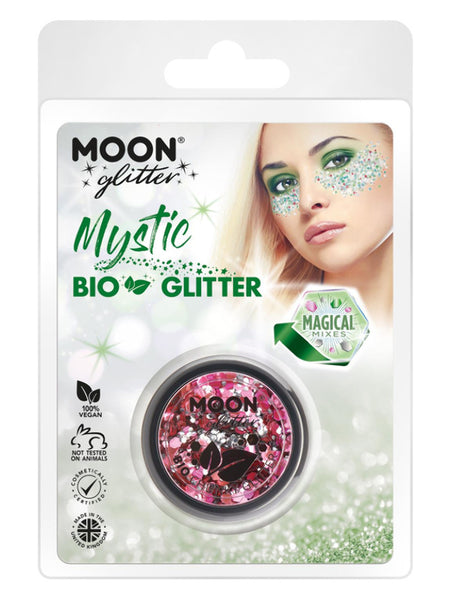 Moon Glitter Mystic Bio Chunky Glitter, Clamshell