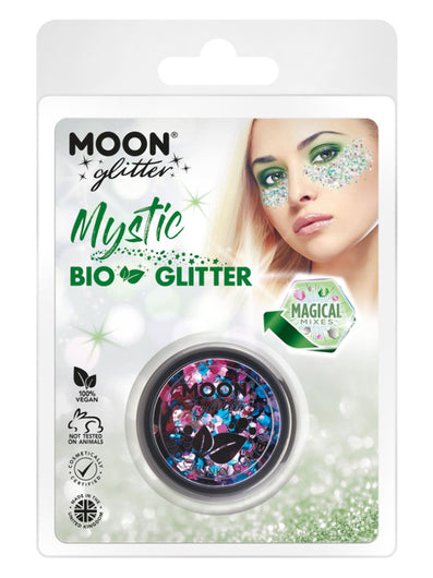 Moon Glitter Mystic Bio Chunky Glitter, Clamshell