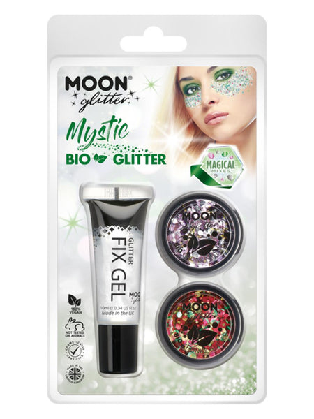 Moon Glitter Mystic Bio Chunky Glitter, Clamshell