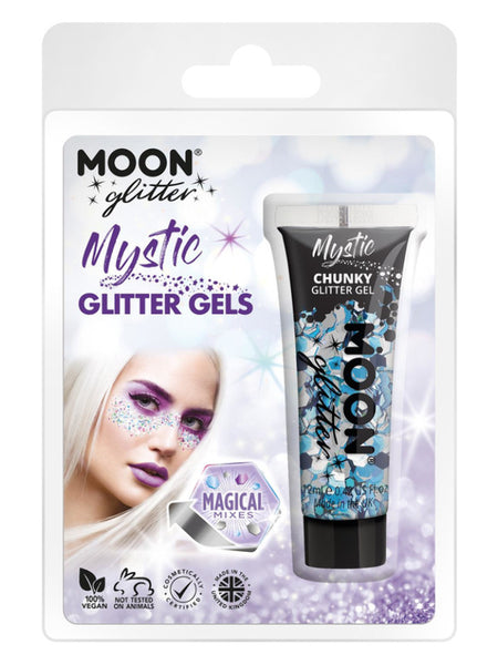 Moon Glitter Mystic Chunky Glitter Gel, Clamshell