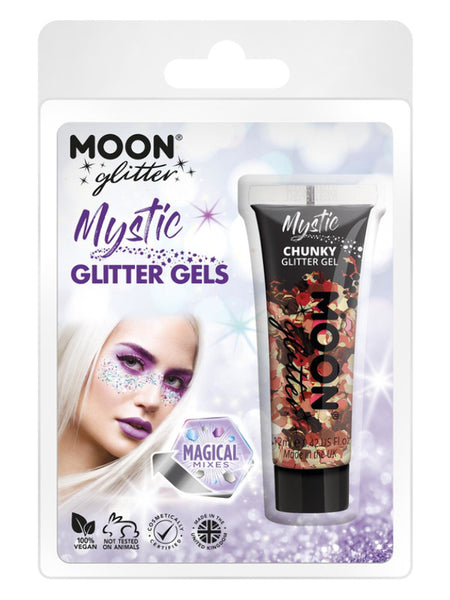 Moon Glitter Mystic Chunky Glitter Gel, Clamshell