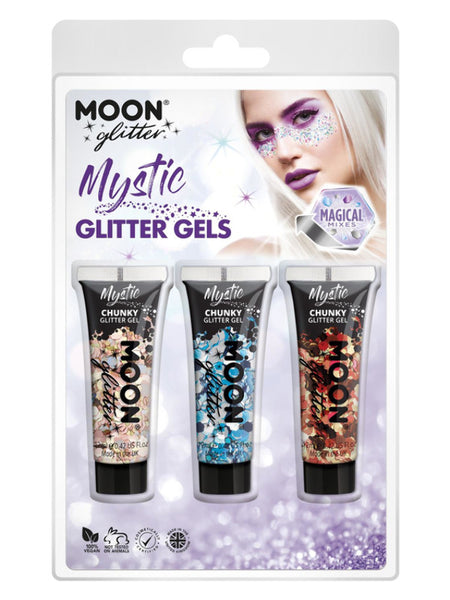 Moon Glitter Mystic Chunky Glitter Gel, Clamshell