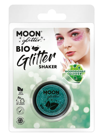 Moon Glitter Bio Glitter Shakers, Turquoise