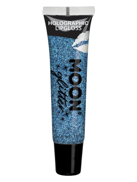 Moon Glitter Holographic Glitter Lipgloss, Blue