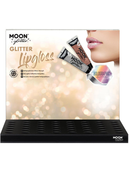 Moon Glitter Holographic Glitter Lipgloss,